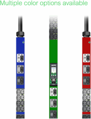 NetShelter Rack PDU Advanced, Switched, 3Phase, 11kW 400V 16A, 42 Outlets, 58.66 Inch Height