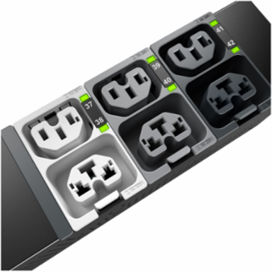 NetShelter Rack PDU Advanced, 3Phase, 14.4kW, 208V, 50A, 42 Outlets
