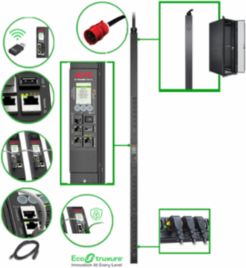 Rack PDU 9000 Switched 11.5kW 208-240V ZeroU (21) C13/C15 & (3) C19/C21