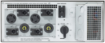 10KVA 208V/120V Step-Down Transformer, Rack-Mountable, 220.46 lb, 4U Size