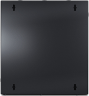 NetShelter 13U Wallmount Rack Cabinet 22.99 Inch Wide, 24.84 Inch Deep, Glass Door