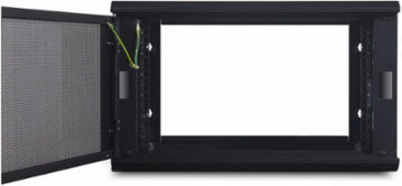 6U Wallmount Rack Enclosure Cabinet, 15.75 Inch Depth, 20.70 lb Weight, Unassembled