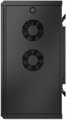 NetShelter 6U Low-Profile Wallmount Rack Enclosure Cabinet 120V, 250 lbs Load Capacity, 19" Width