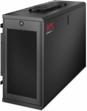 Low-Profile 6U Wall-Mount Rack Enclosure Cabinet 230V, Supports 250lbs, 30 Inch Depth