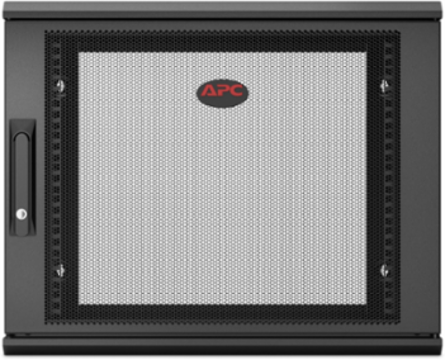 NetShelter 9U Wallmount Rack Enclosure Cabinet 28.70 lb 19 Inch Height