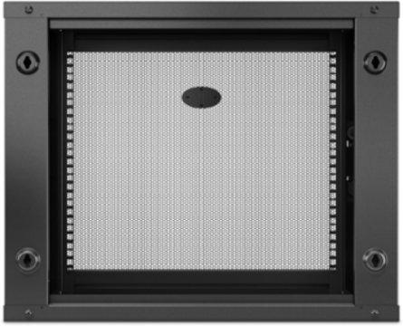 NetShelter 9U Wallmount Rack Enclosure Cabinet 28.70 lb 19 Inch Height