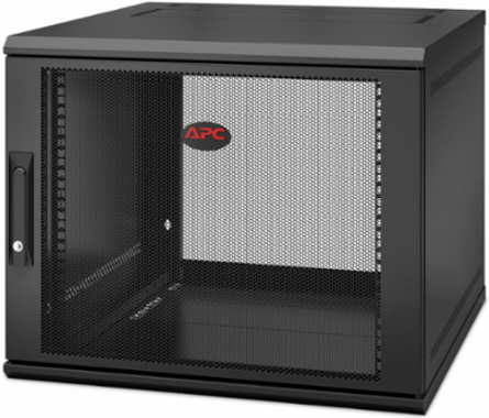 NetShelter 9U Wallmount Rack Enclosure Cabinet 19" Width, 23.62" Depth, 36.80 lb