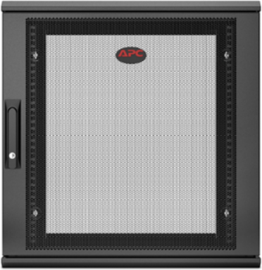 NetShelter 12U Wallmount Rack Enclosure Cabinet 19 Inch Width, 15.75 Inch Depth