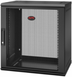 NetShelter 12U Wallmount Rack Enclosure Cabinet 19 Inch Width, 15.75 Inch Depth