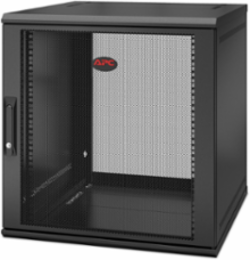 NetShelter 12U Wall Mount Rack Enclosure Cabinet 23.62 Inch Depth, 42.31 lb Weight