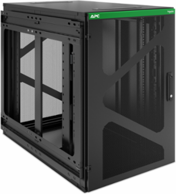 NetShelter 18U Wallmount Rack Enclosure Cabinet 19 Inch Width, 40.83 Inch Depth, 153.31 lb