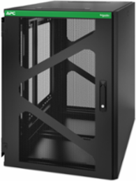 NetShelter 18U Wallmount Rack Enclosure Cabinet 19 Inch Width, 40.83 Inch Depth, 153.31 lb