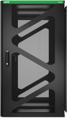 NetShelter 24U Wallmount Rack Enclosure Cabinet 40.83 Inch Depth, 176.37 lb Weight, UL Listed