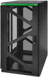 NetShelter 24U Wallmount Rack Enclosure Cabinet 40.83 Inch Depth, 176.37 lb Weight, UL Listed