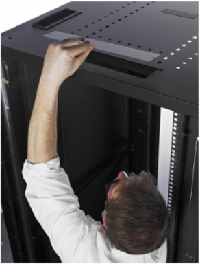 NetShelter SV 42U 600mm Wide x 1060mm Deep Rack Enclosure, Weight 247.36 lb, Height 80.98 Inch