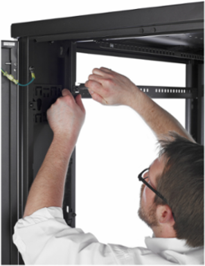NetShelter SV 42U Rack Enclosure, 600mm Wide x 1060mm Deep, Black