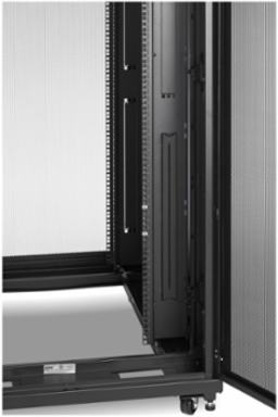 NetShelter SV 48U Enclosure Black, 800mm Wide x 1200mm Deep, 336.87 lb Weight