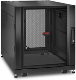 NetShelter SX Server Rack Enclosure, 12U, 23.62 Inch Width, 35.43 Inch Depth, 119.01 lb