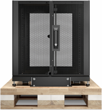 NetShelter SX 12U Server Rack Enclosure 23.62 Inch Wide x 35.43 Inch Deep, Black
