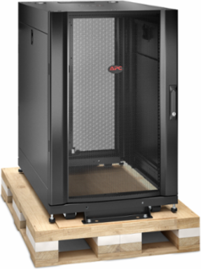 NetShelter SX 18U Server Rack Enclosure, 36.42 Inch Height, 23.62 Inch Width, 35.43 Inch Depth