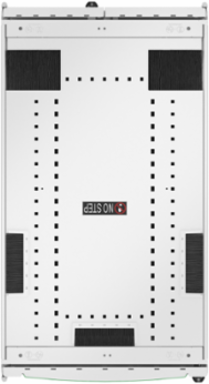 APC NetShelter SX Server Rack Gen 2, 42U, 1991H x 600W x 1070D mm, w/ Sides, White [TAA]