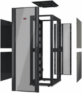 NetShelter SX 42U Server Rack Enclosure, 78.39 Inch Height, 19 Inch Rack Width, Black