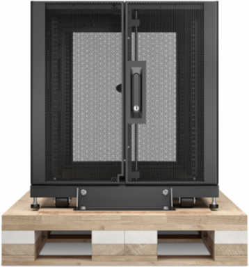 NetShelter SX Server Rack Enclosure 12U 23.62 Inch x 42.13 Inch x 25.91 Inch, 130.01 lb