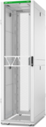 APC NetShelter SX Server Rack Gen 2, 45U, 2124H x 600W x 1070D mm, w/ Sides, White [TAA]