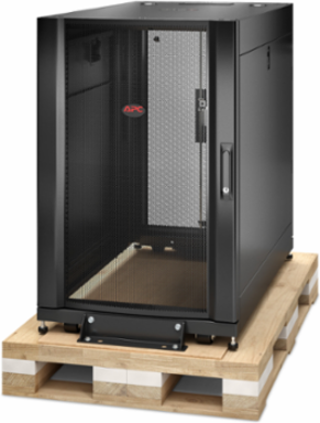 NetShelter SX 18U Server Rack Enclosure, 36.42 Inch Height, 19 Inch Width, Black