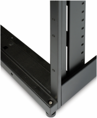 NetShelter SX Server Rack Enclosure, 48U, 88.90 Inch H x 23.62 Inch W x 42.13 Inch D, 304.74 lb