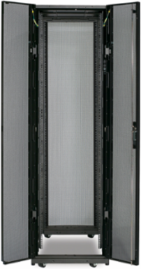 NetShelter SX Server Rack Enclosure, 48U, 88.90 Inch H x 23.62 Inch W x 42.13 Inch D, 304.74 lb