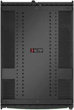 APC NetShelter SX Networking Enclosure, 42U, 1991H x 750W x 1070D mm, w/ Sides, Black [TAA]