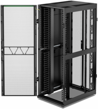 APC NetShelter SX Networking Enclosure, 42U, 1991H x 750W x 1070D mm, w/ Sides, Black [TAA]