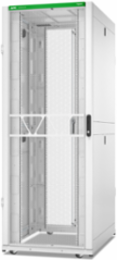 APC NetShelter SX Server Rack Gen 2, 42U, 1991H x 750W x 1070D mm, w/ Sides, White [TAA]