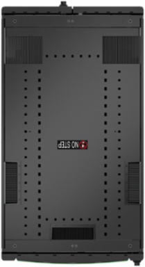 APC NetShelter SX Colocation Enclosure, 2 x 20U, 600W x 1070D mm, w/ Sides, Black [TAA]