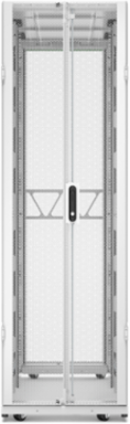 NetShelter SX Server Rack Gen 2, 42U, 78.39 Inch H x 23.62 Inch W x 47.24 Inch D, White