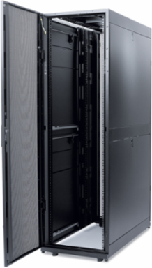 NetShelter SX 48U Server Rack Enclosure, 19 Inch Width, Black, 329.70 lb