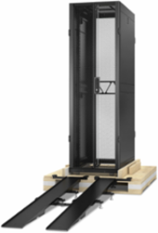 APC NetShelter SX, Server Rack Enclosure Gen 2, Shock Packaging, 2500 lbs, Black, 48U x 600W x 1200D