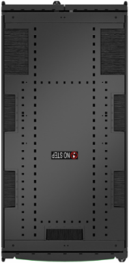 APC NetShelter SX Server Rack Gen 2, 52U, 2436H x 600W x 1200D mm, w/ Sides, Black [TAA]