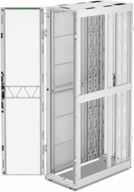APC NetShelter SX Server Rack Gen 2, 52U, 2436H x 600W x 1200D mm, White [TAA]