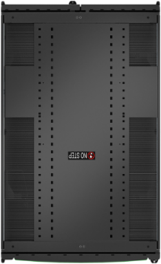 APC NetShelter SX Networking Enclosure, 42U, 1991H x 750W x 1200D mm, w/ Sides, Black [TAA]
