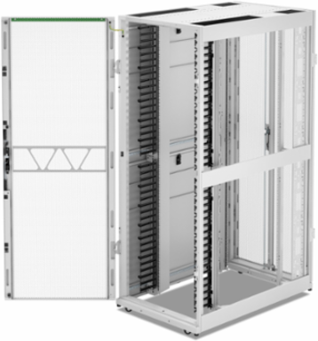 APC NetShelter SX Networking Enclosure, 42U, 1991H x 750W x 1200D mm, w/ Sides, White [TAA]