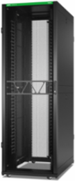 APC NetShelter SX Networking Enclosure, 48U, 2258H x 750W x 1200D mm, w/ Sides, Black [TAA]