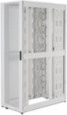 NetShelter SX Server Rack Enclosure 42U, 29.53 Inch Width, 47.24 Inch Depth, White