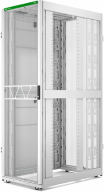 NetShelter SX Server Rack 48U, 88.90 Inch H x 29.53 Inch W x 47.24 Inch D, White