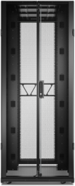 NetShelter SX Server Rack 42U, 78.39 Inch H x 19 Inch W x 47.24 Inch D, Black