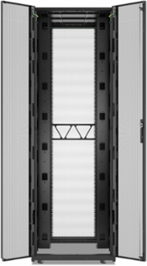 APC NetShelter SX Server Rack Gen 2, 52U, 2436H x 800W x 1200D mm, w/ Sides, Black [TAA]