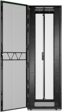 APC NetShelter SX Server Rack Gen 2, 52U, 2436H x 800W x 1200D mm, w/ Sides, Black [TAA]