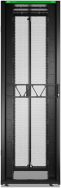 APC NetShelter SX Server Rack Gen 2, 52U, 2436H x 800W x 1200D mm, w/ Sides, Black [TAA]