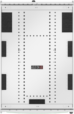 APC NetShelter SX Server Rack Gen 2, 52U, 2436H x 800W x 1200D mm, w/ Sides, White [TAA]